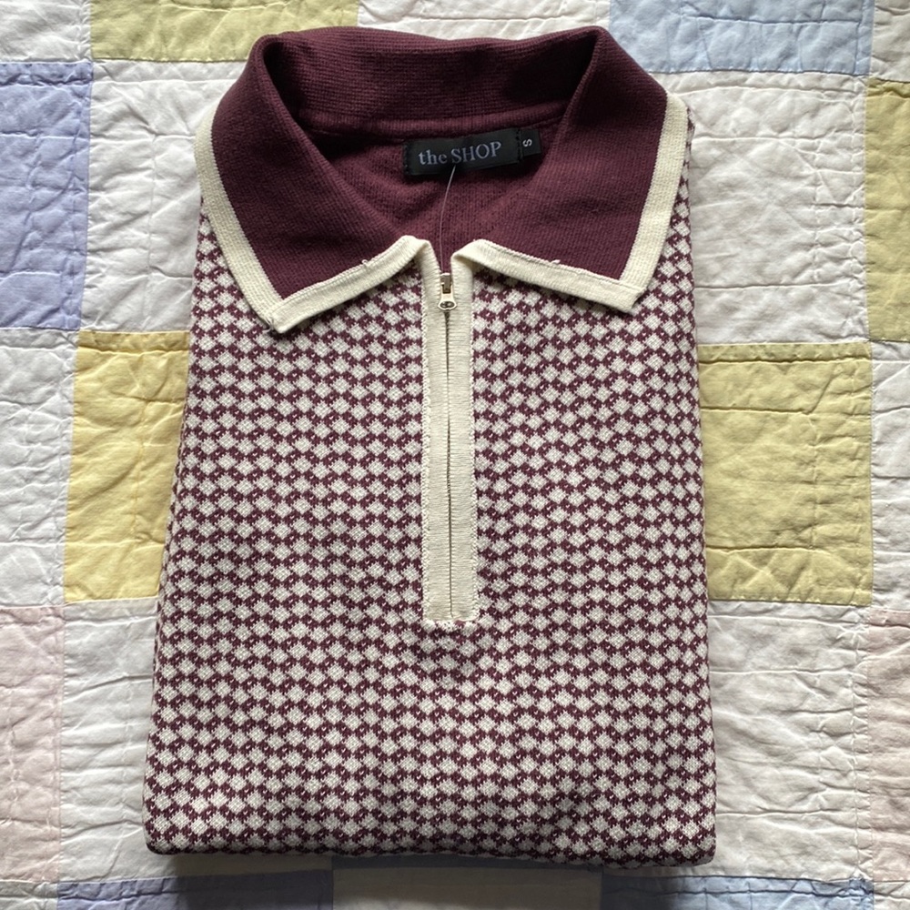 Men’s Knit Collared Tee